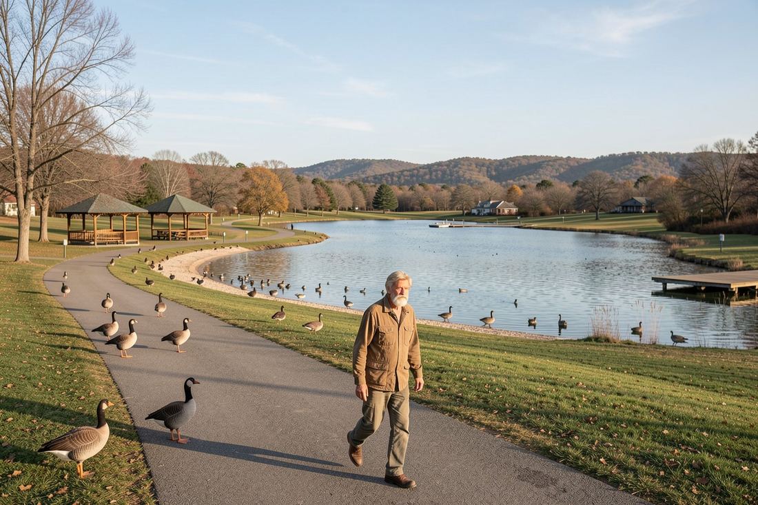 Valen Lake Park in Musónia